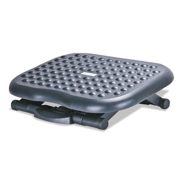 Alera® Relaxing Adjustable Footrest, 13.75w X 17.75d X 4.5 To 6.75h, Black freeshipping - TVN Wholesale